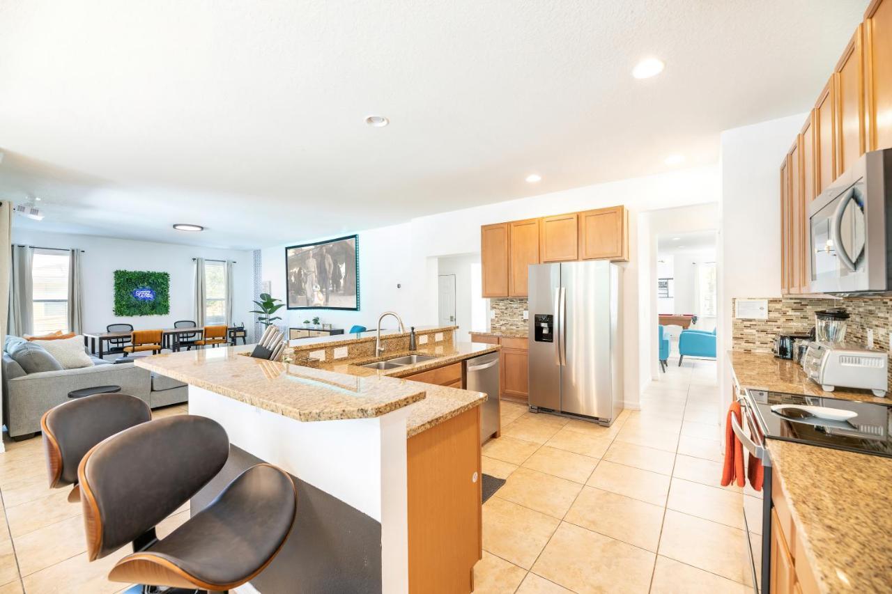 Huge 6Br House - Private Pool Retreat Near Disney Kissimmee Exterior photo